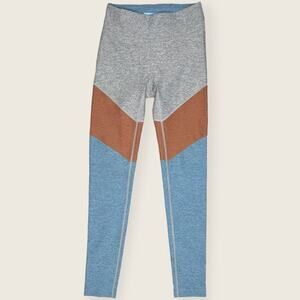 Outdoor Voices Leggings 7/8 Colorblock | Small | High Rise Athleisure Sporty